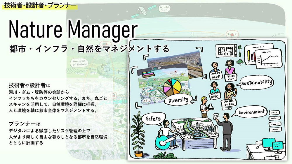 技術者・設計者・プランナー「Nature Manager～都市・インフラ・自然をマネジメントする～」