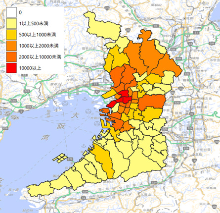 居住地域別関西エリア立ち寄り『大阪・関西万博の波及効果は如何に』