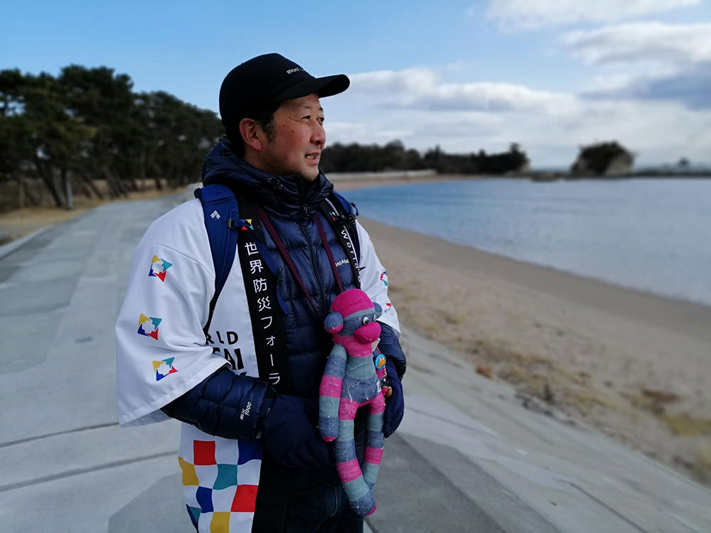 写真：世界防災フォーラム小野理事長
