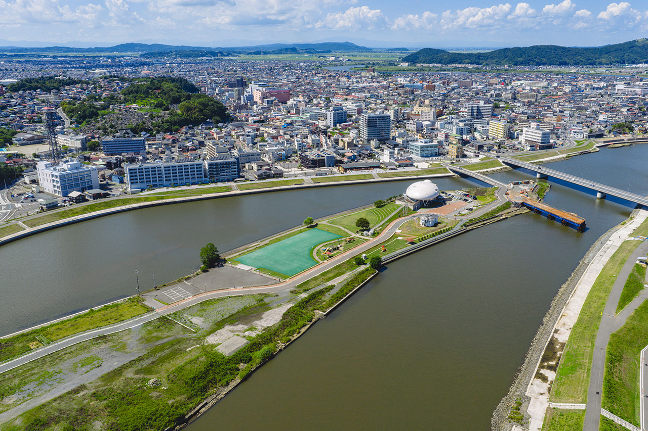 旧北上川河口部