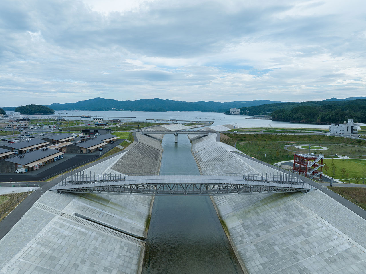設計に携わった南三陸町の中橋