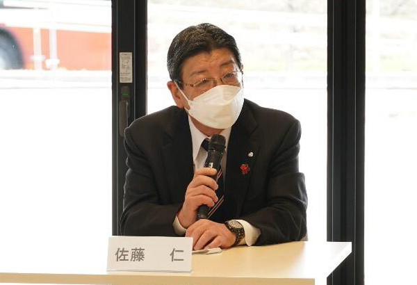 写真:南三陸町 佐藤仁町長
